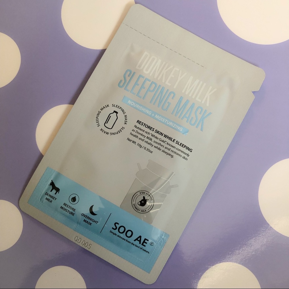 💜3 for $10! SOO AE Donkey Milk Sleeping Mask
